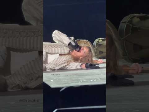 Taylor Swift crying while singing the smallest man who ever lived at eras tour...