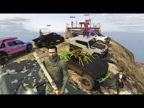 GTA Online - Killer Clowns - Off Road Meet and Roam 2 - Full Meet Video