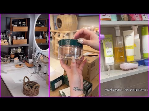 Bathroom Organization And Cleaning🎀 | Restocking And Refills✨