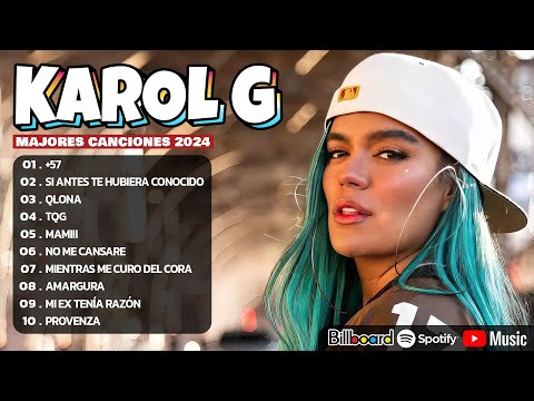 Karol G Mix Éxitos 2024 - Lo Más Popular de Karol G 2024 - Mejores Canciones de Karol G