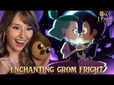 Luz x Amity is ADORABLE - OWL HOUSE REACTION - ENCHANTING GROM FRIGHT - EPISODE 16