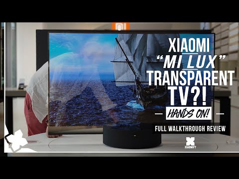 Xiaomi LUX - transparent tv?! -Hands on in Beijing! [xiaomify]