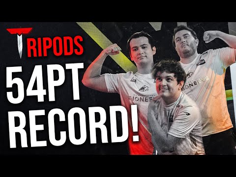 WORLD RECORD 54 PT. GAME!!! 🤯🤯 | Tripods BLGS 3 Day 1 Highlight feat. NiceWigg