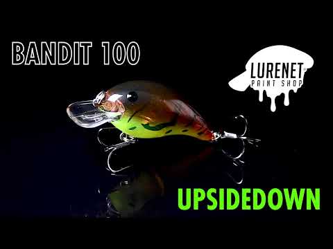 BANDIT 100 Upside Down - Lurenet Paint Shop (Custom Painted Lures)