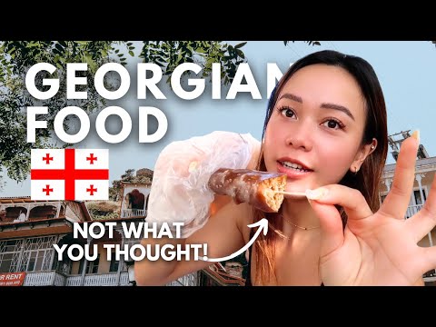 Trying Georgian Food For The First Time 🇬🇪 (MUST Try in Georgia)