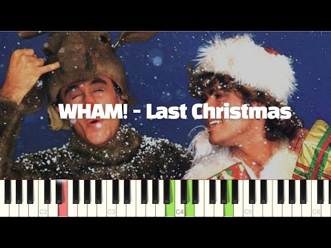 WHAM! - Last Christmas 피아노 반주 튜토리얼 | piano tutorial | 코드 카피 | 밴드 악보 | 코드반주법 | 피아노 커버 | 캐롤 | 라스트크리스마스