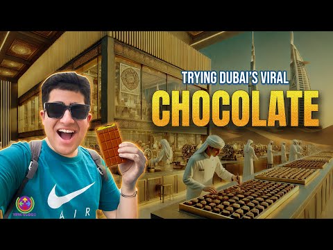 I TRIED THE VIRAL DUBAI KUNAFA CHOCOLATE 🍫