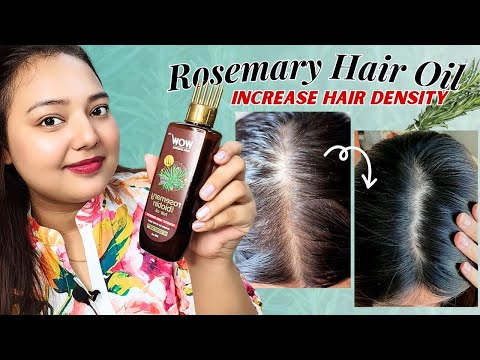 WOW Skin Science Rosemary with Biotin Hair Growth Oil | Stimulates New Hair Growth |Sneha Reviews