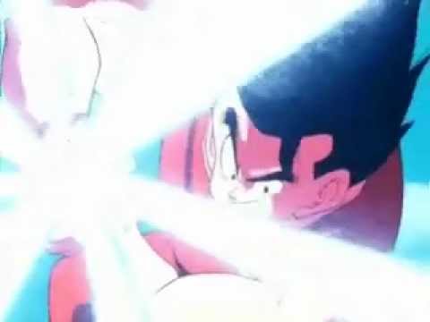 DBZ Goku Kamekameka Fanningdub of the raditz scene