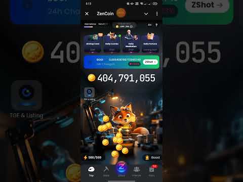 Zen coin daily combo 18 December | Zen coin today combo cards 18 December | Zen coin airdrop