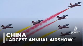 China airshow: Aviation and aerospace exhibition underway