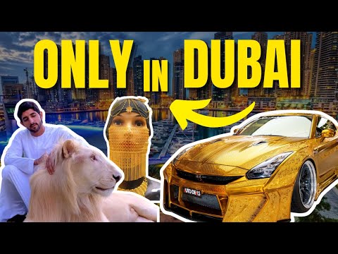 Dubai Crazy GOLD ATM Machine and other Things #Only in Dubai