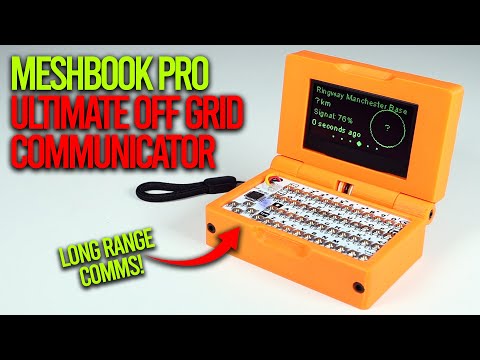 Meshbook Pro - The Ultimate Off Grid Communication Device!