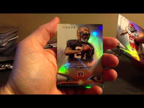 Riley's 2014 Topps Platinum Football box