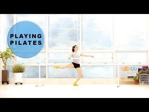 [Playing Pilates]기초 발레바 Part 2 전신운동 19min ★ Basic Ballet Barre WorkOut[홈트레이닝]