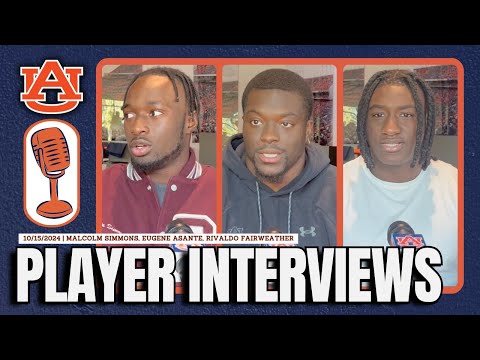 Malcolm Simmons and More Speak on Missouri Week | Auburn Player Q&A 10/15/24