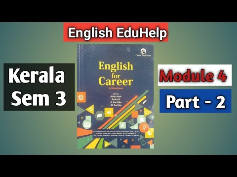 Kerala | Sem 3 | Module 4 | Part 2 | English Eduhelp