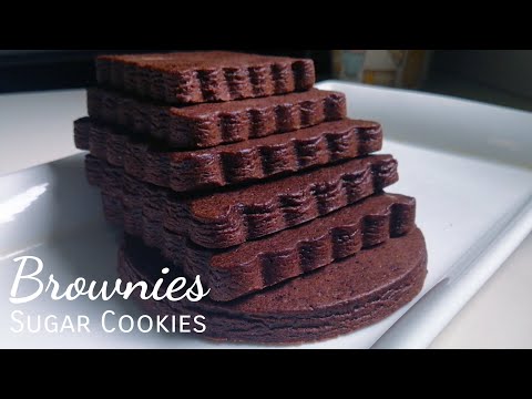 CHEWY SOFT BROWNIE SUGAR COOKIES /SOFT CHOCOLATE SUGAR COOKIES /NO SPREAD SUGAR COOKIE