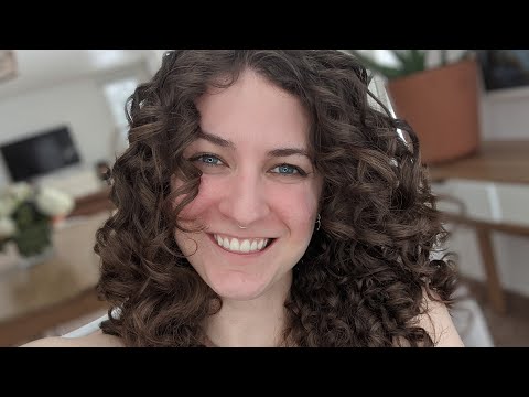 loose curly/ wavy hair routine ❤️