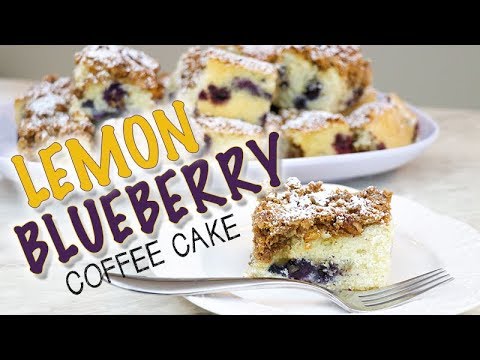 Lemon Blueberry Coffee Cake | Renee Conner