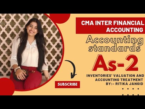 | CMA INTER | FINANCIAL ACCOUNTING |AS-2 INVENTORY VALUATION | STUDY MATERIAL SOLUTION I