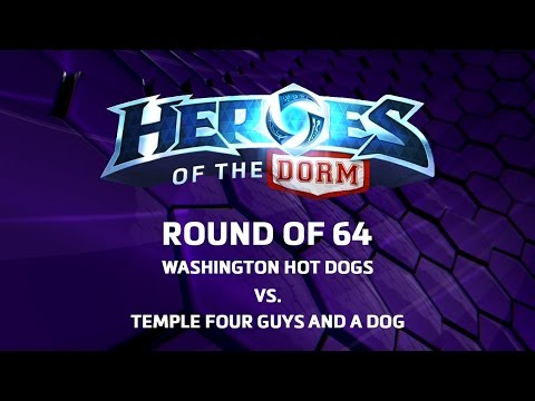 Heroes of the Dorm 2016 - Round of 64 Match 5 - Washington vs Temple