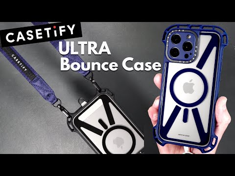 CASETIFY Ultra Bounce Case & Utility Lanyard iPhone 16 Pro Max - EXTREME Drop Test!