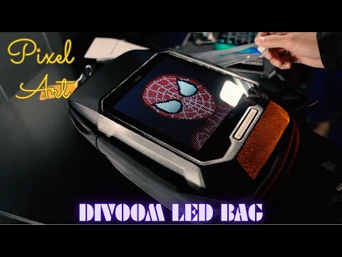 Divoom Cyberbag LED Backpack Review – Creative Pixel Art & Customizable Display