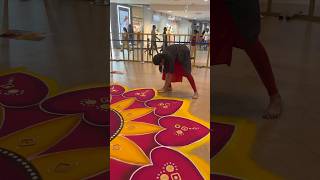 Diwali rangoli design | big rangoli at mall | Diwali 2023 | #rangoli #diwalirangoli