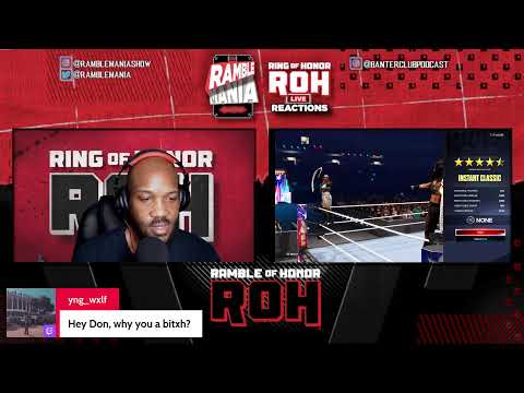 Ramble Of Honor (11/21/24) ROH Wrestling Live Reactions