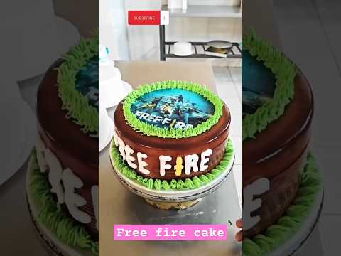 Free fire cake design #cack #trending #food #ashortaday #baking #shorts #ytshort #youtube