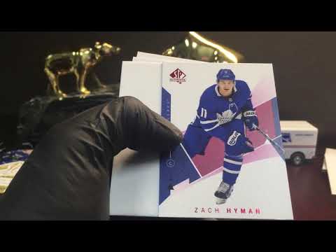 2018 SP Authentic Hockey Hobby Box Break