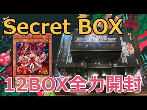 【遊戯王】クリスマス恒例の「SECRET UTILITY BOX」12BOXで「シークレット BLUE Ver」をコンプしてみた [シークレットユーティリティボックス】