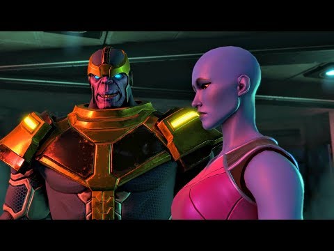 Nebula Executes Thanos Order to Kill Gamora (Guardians of the Galaxy | Telltale Games)