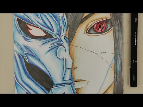 Drawing Madara uchiha ( Naruto Shippuden)