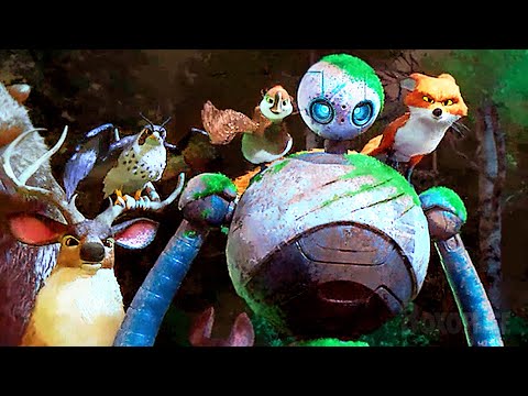 The Wild Robot Fights to save the Animals | CLIP