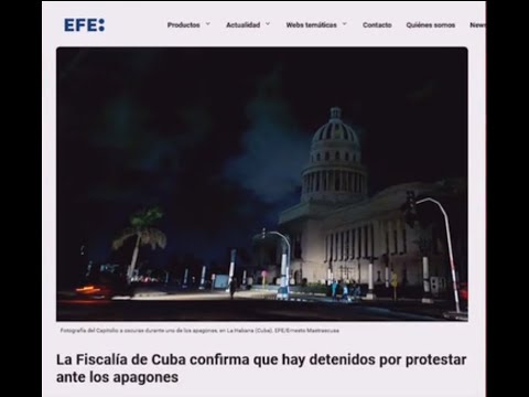 Las mentiras sobre "detenciones por protestar" en Cuba de una ONG financiada por el Gobierno de EEUU