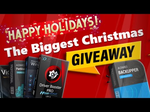 Huge Christmas Software Giveaway: Get Your Favorite Programs for Free!