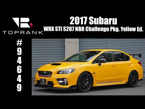 2016 Subaru WRX STi NBR Challenge Package Yellow Edition For Sale #94649