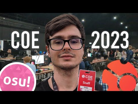 I visited the BIGGEST osu! event (COE 2023)