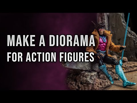 Realistic Diorama for Action Figures