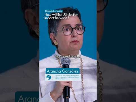 Streaming live: the impact of the US election on the world with Arancha González. 🗨️ #PPF2024