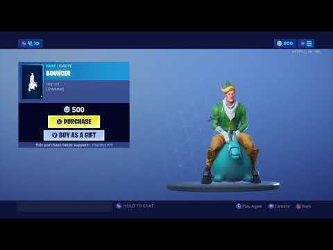 NEW BOUNCER EMOTE WITH ELF