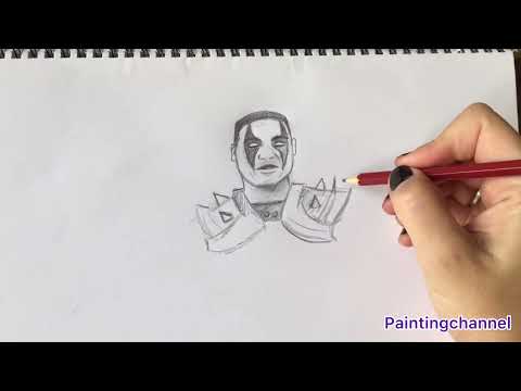 Drawing Reiko Mortal Kombat 1