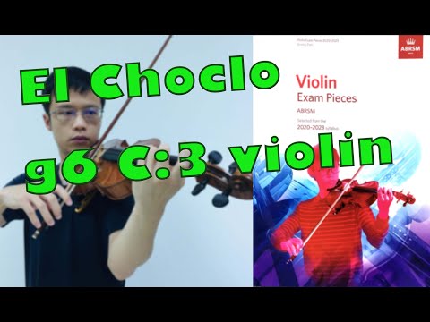 El Choclo【Grade 6 C3 Violin】ABRSM(2020-2023), slow practise