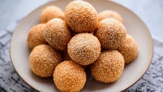 CRISPY SESAME BALLS | JIAN DUI | STREET FOOD