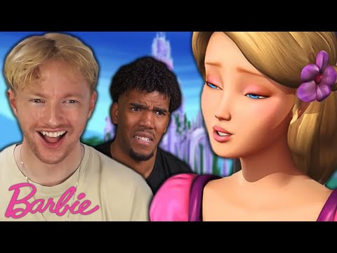 grown men watch a barbie movie