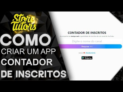 Como criar um app de Contador de Inscritos‹ 2018 ›