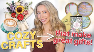 10 DIY Christmas Gift Ideas People ACTUALLY Want! *Easy Cozy Crafts