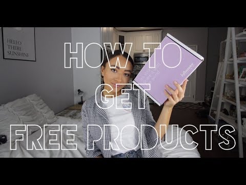 HOW TO RECEIVE FREE PRODUCTS // INFLUENSTER + MUSES